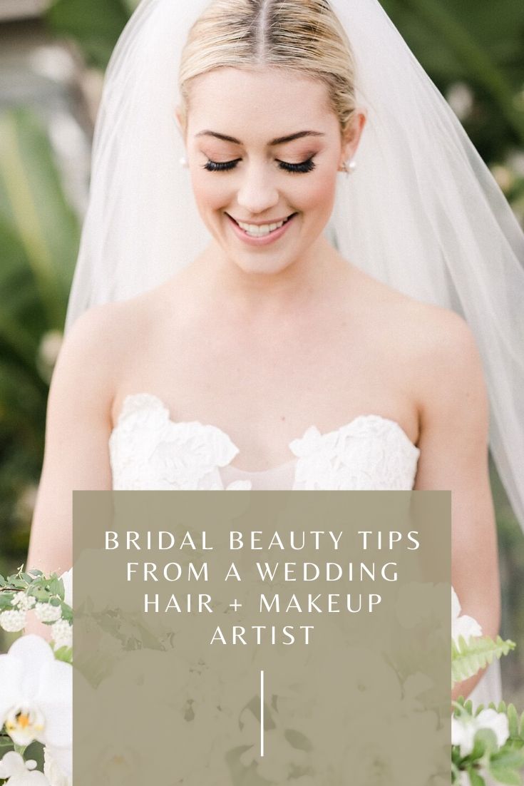 Bridal hair and makeup tips