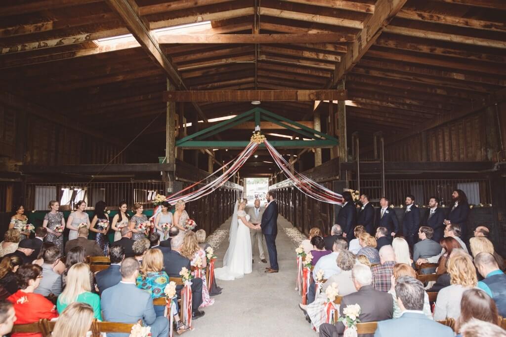 Greengate Ranch wedding ceremony photos