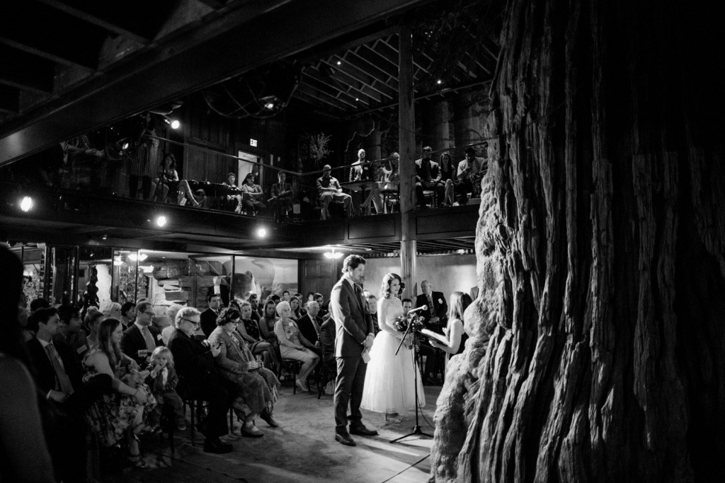 Clifton's Cafeteria wedding ceremony photos