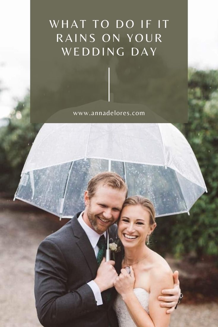 Top 5 rainy day wedding tips