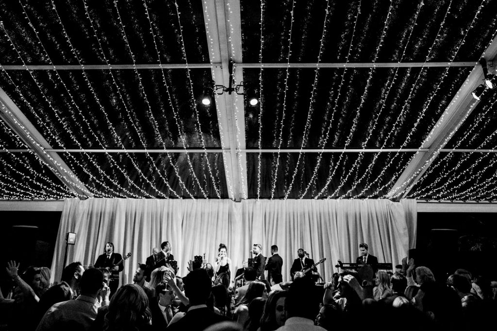Ojai Valley Inn wedding reception photos