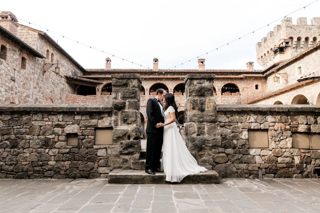 Castello di Amorosa engagement photos