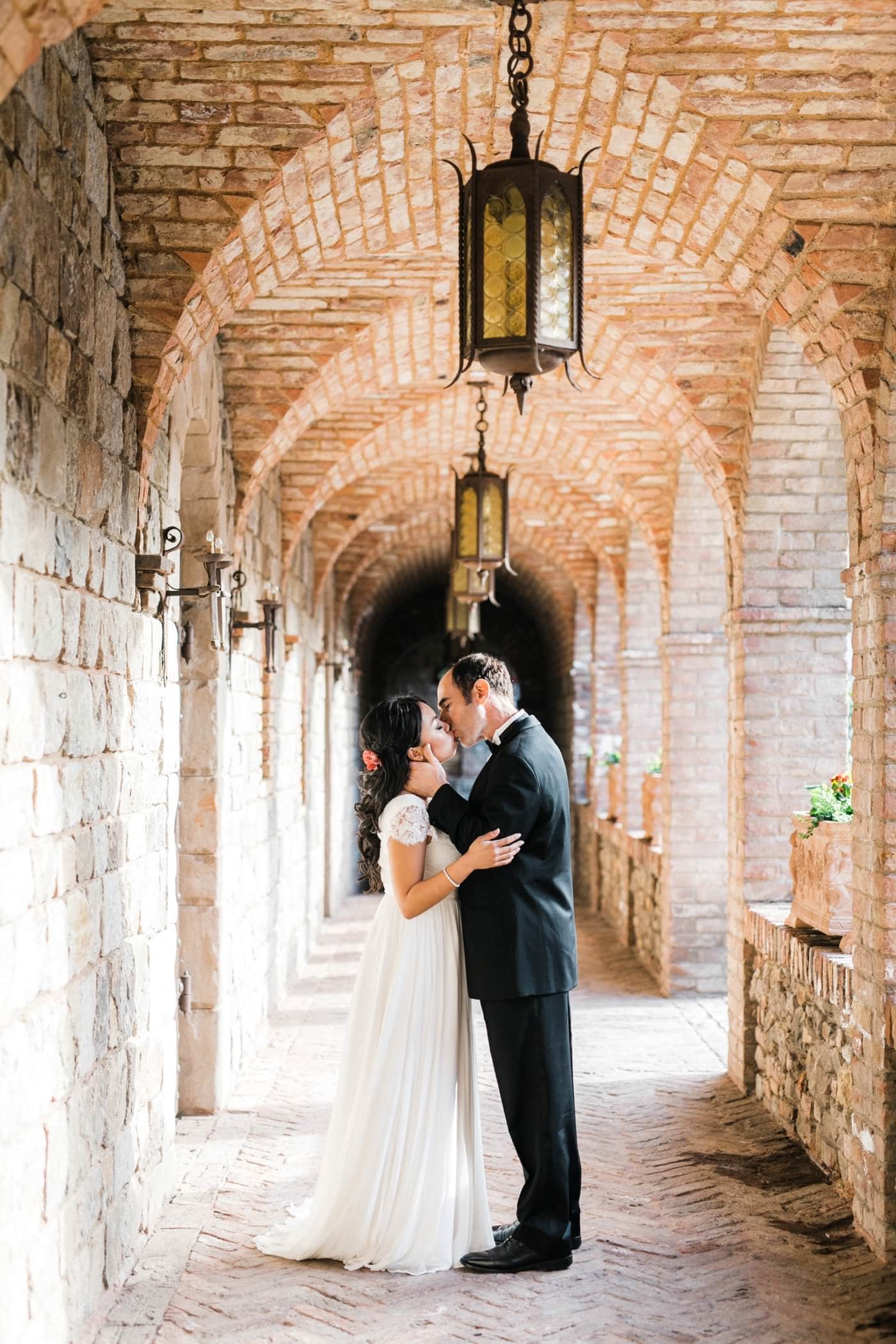 Castello di Amorosa engagement photos