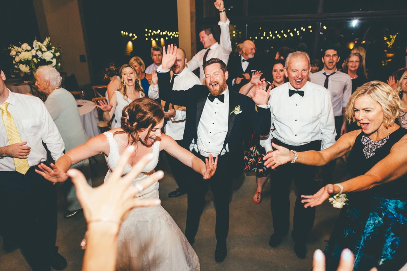 wedding party photo ideas dance floor