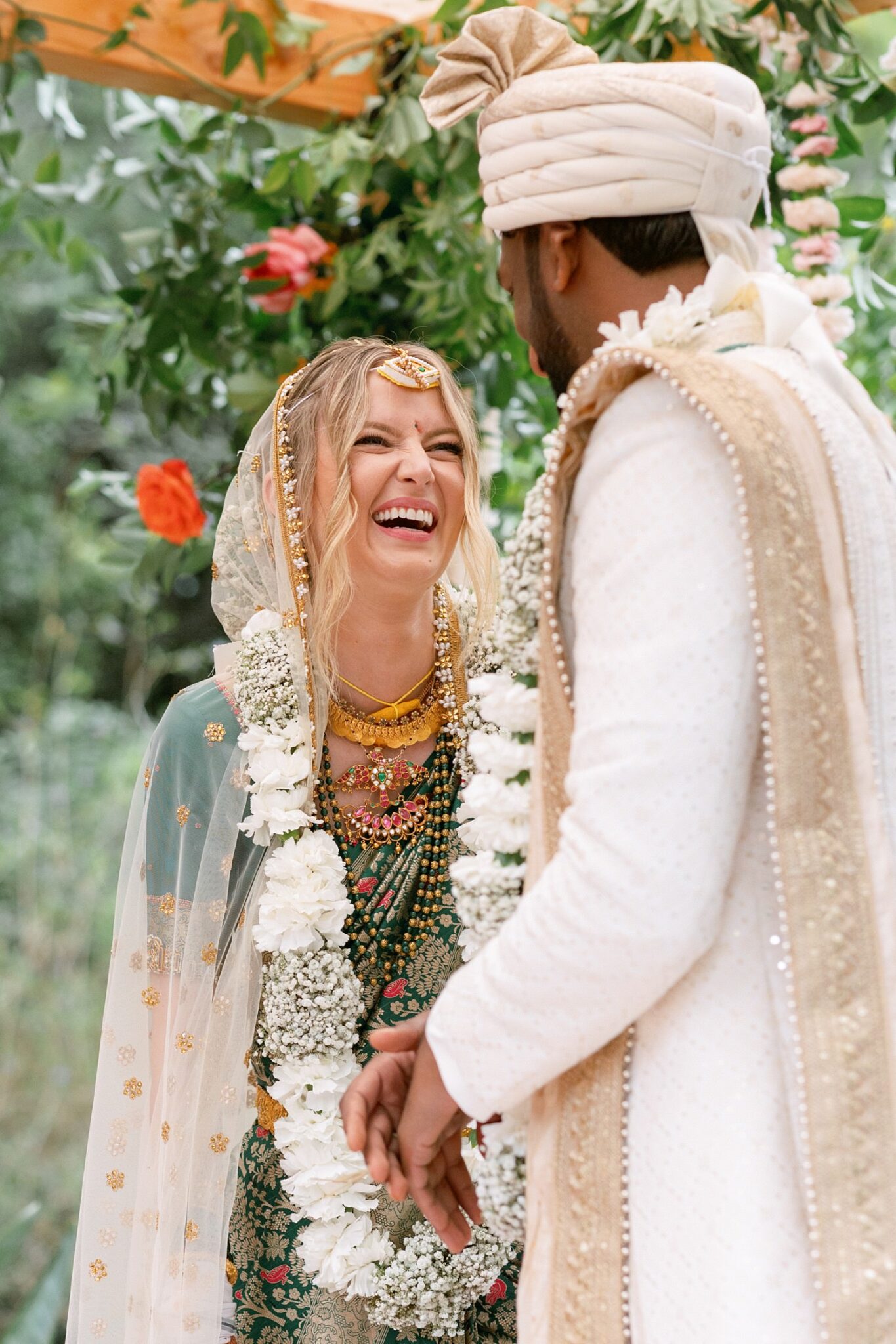 Santa Barbara South Asian wedding baraat