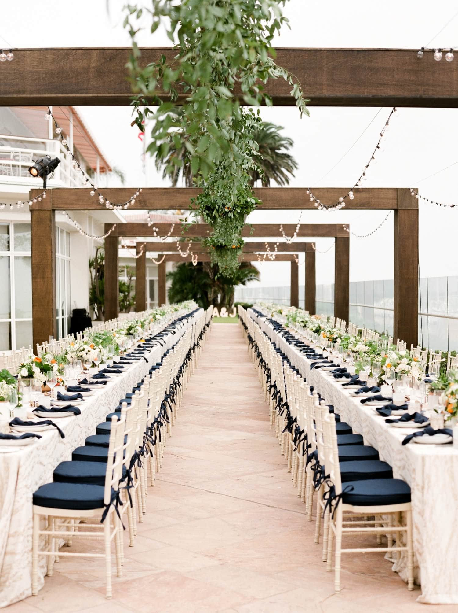 Four Seasons Biltmore wedding reception