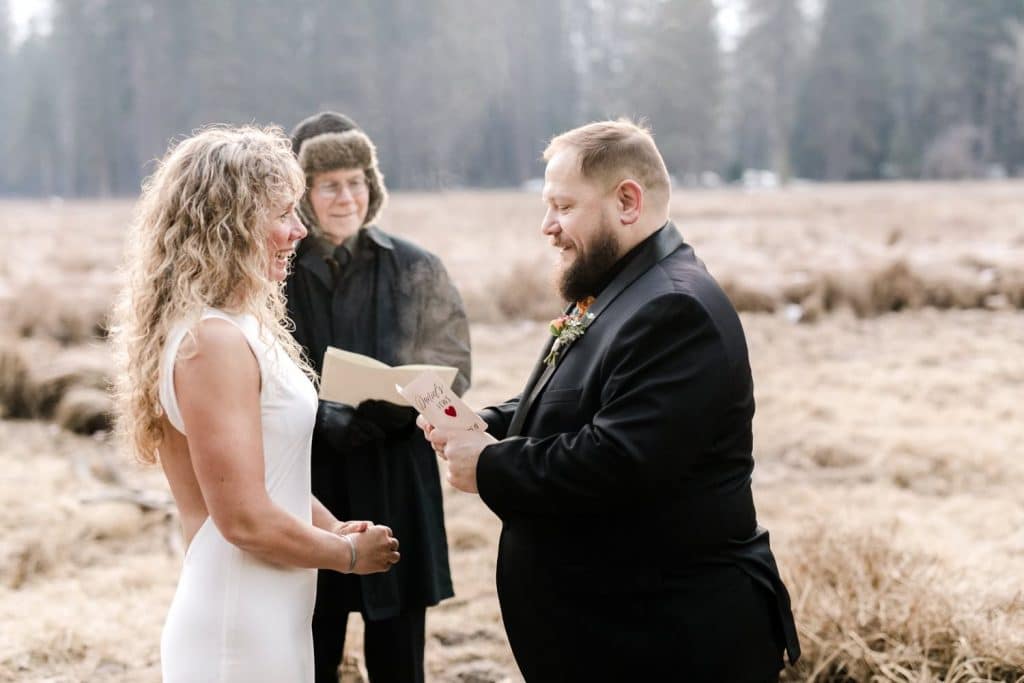 Yosemite elopement photos