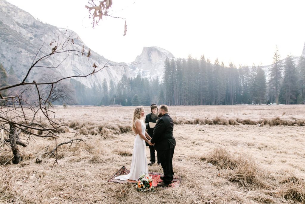 Yosemite elopement photos