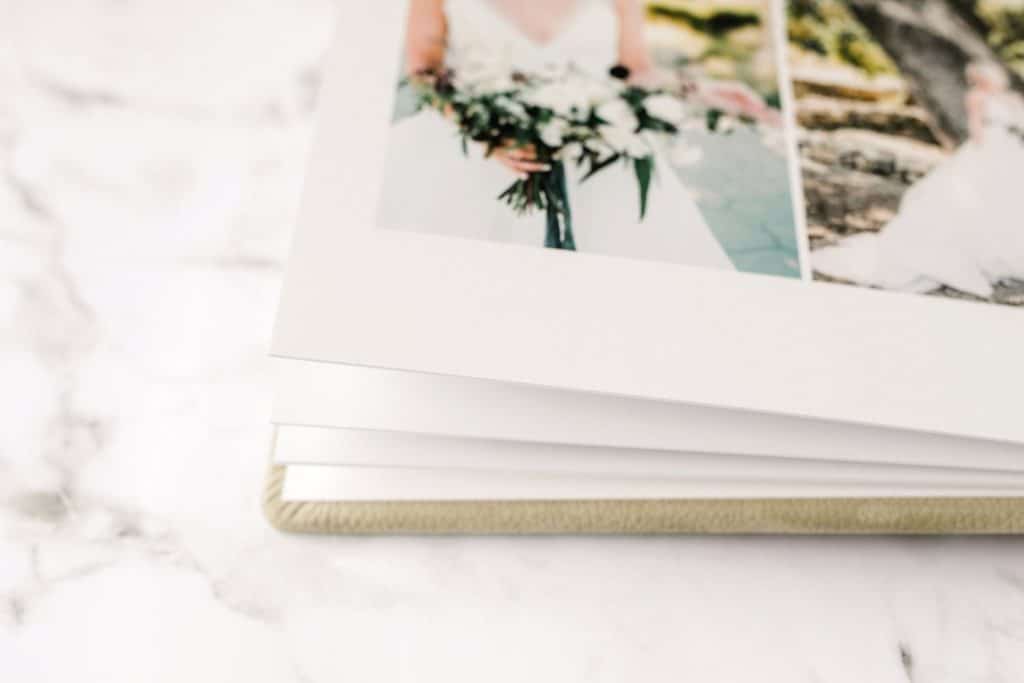 Fine art wedding albums and prints