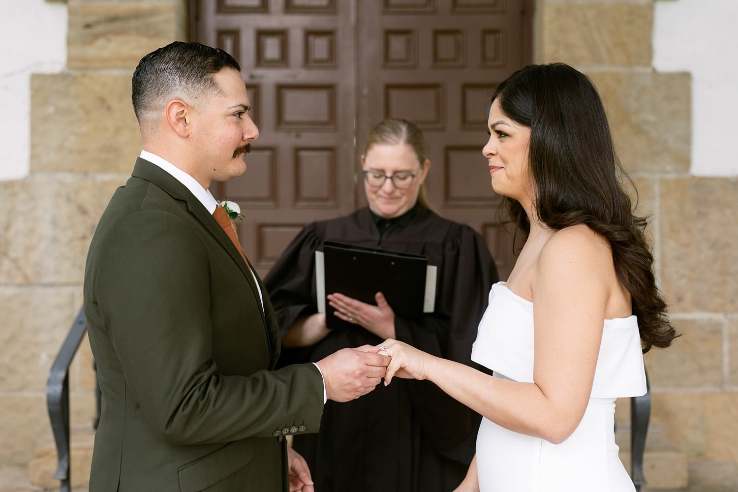 Santa Barbara Courthouse elopement photos