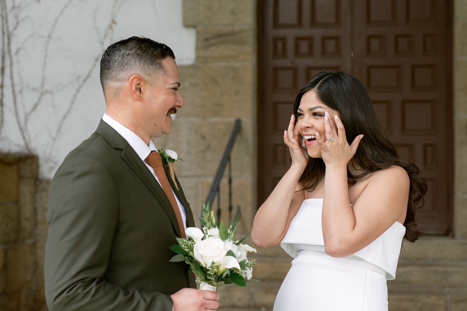 Santa Barbara Courthouse elopement photos