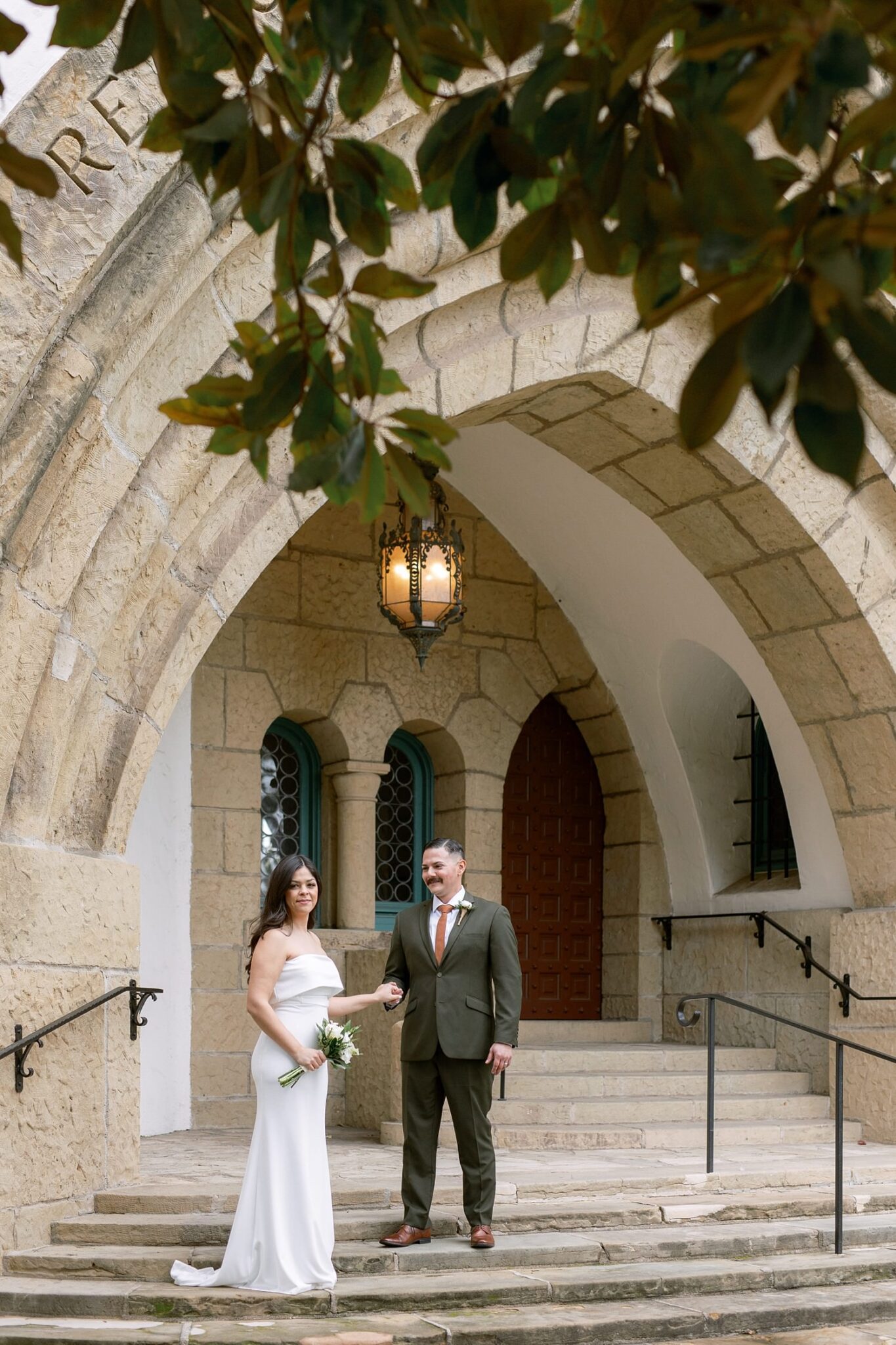 Santa Barbara Courthouse elopement photos
