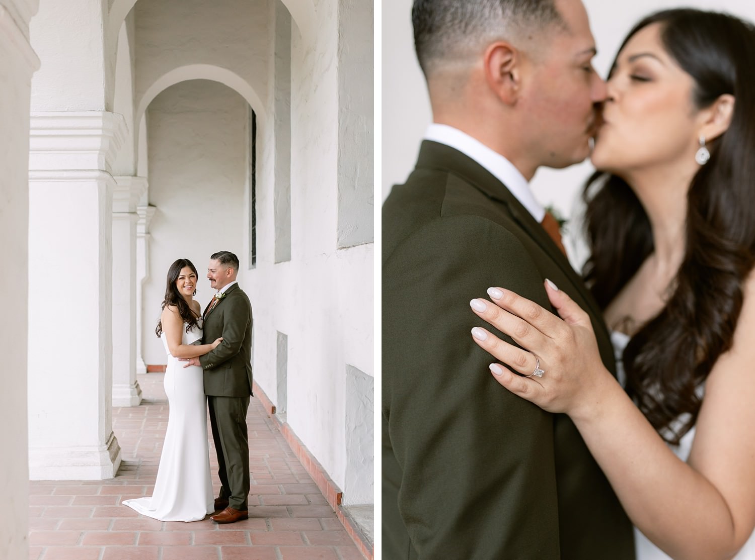 Santa Barbara Courthouse elopement photos