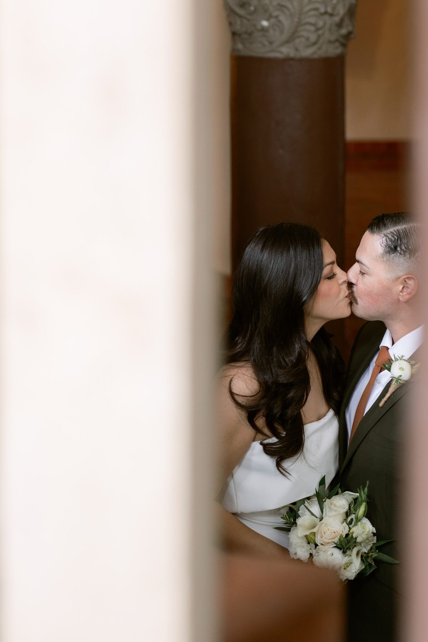 Santa Barbara Courthouse elopement photos