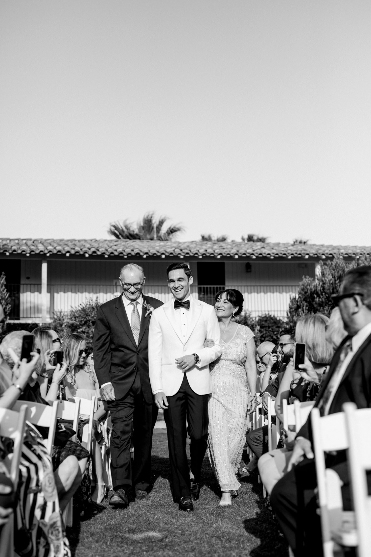 Palm Springs wedding ceremony