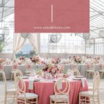 Elevated garden party vibes for a greenhouse wedding in Santa Barbara
