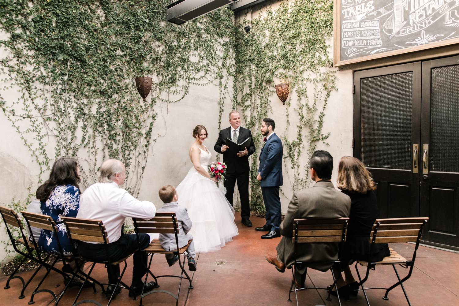 Los Angeles elopement ceremony photographer