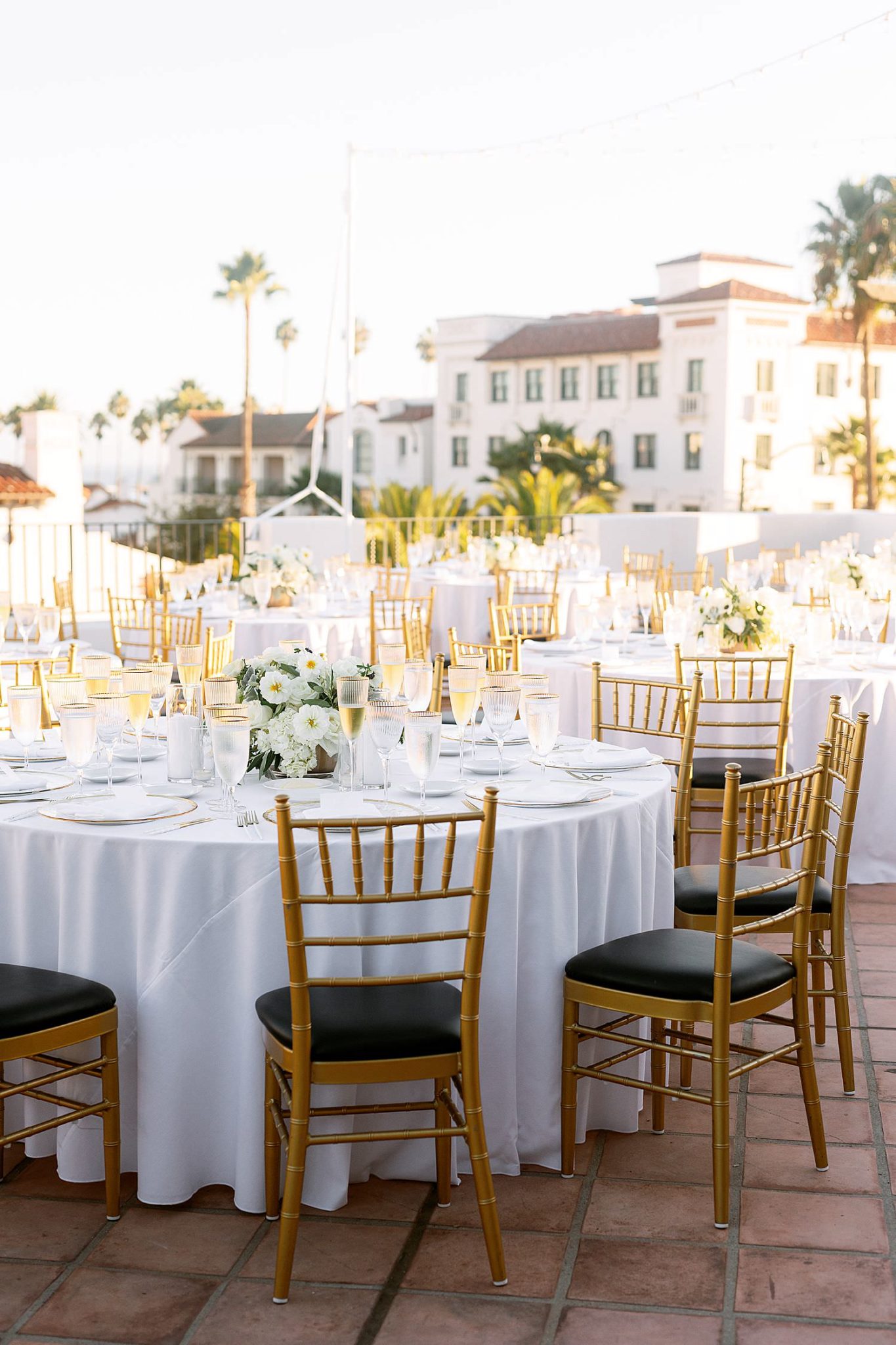 Hotel Californian wedding reception