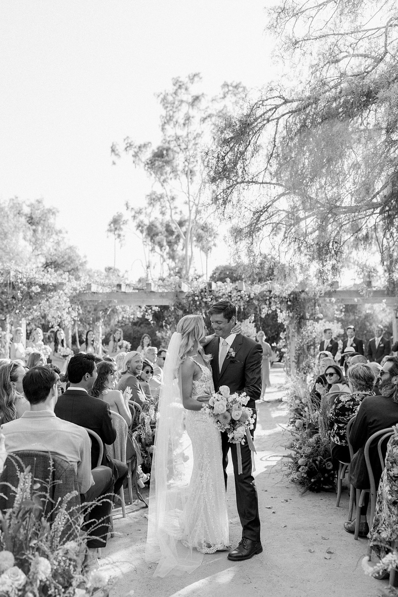 Santa Barbara Historical Museum wedding ceremony