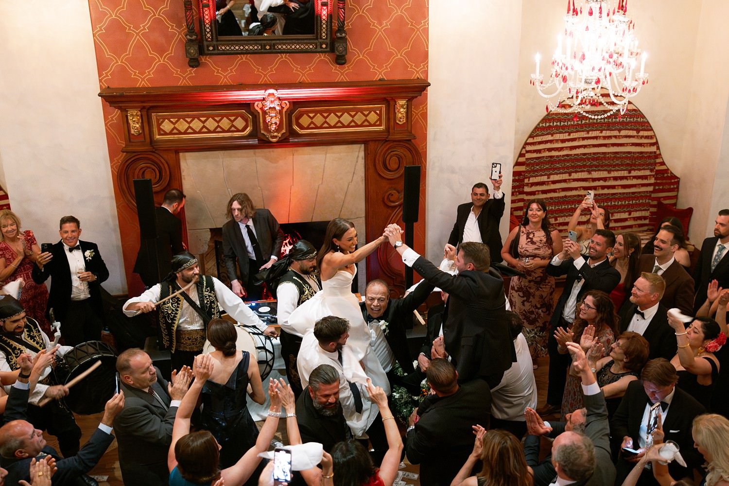 Lebanese Zaffa wedding dancers