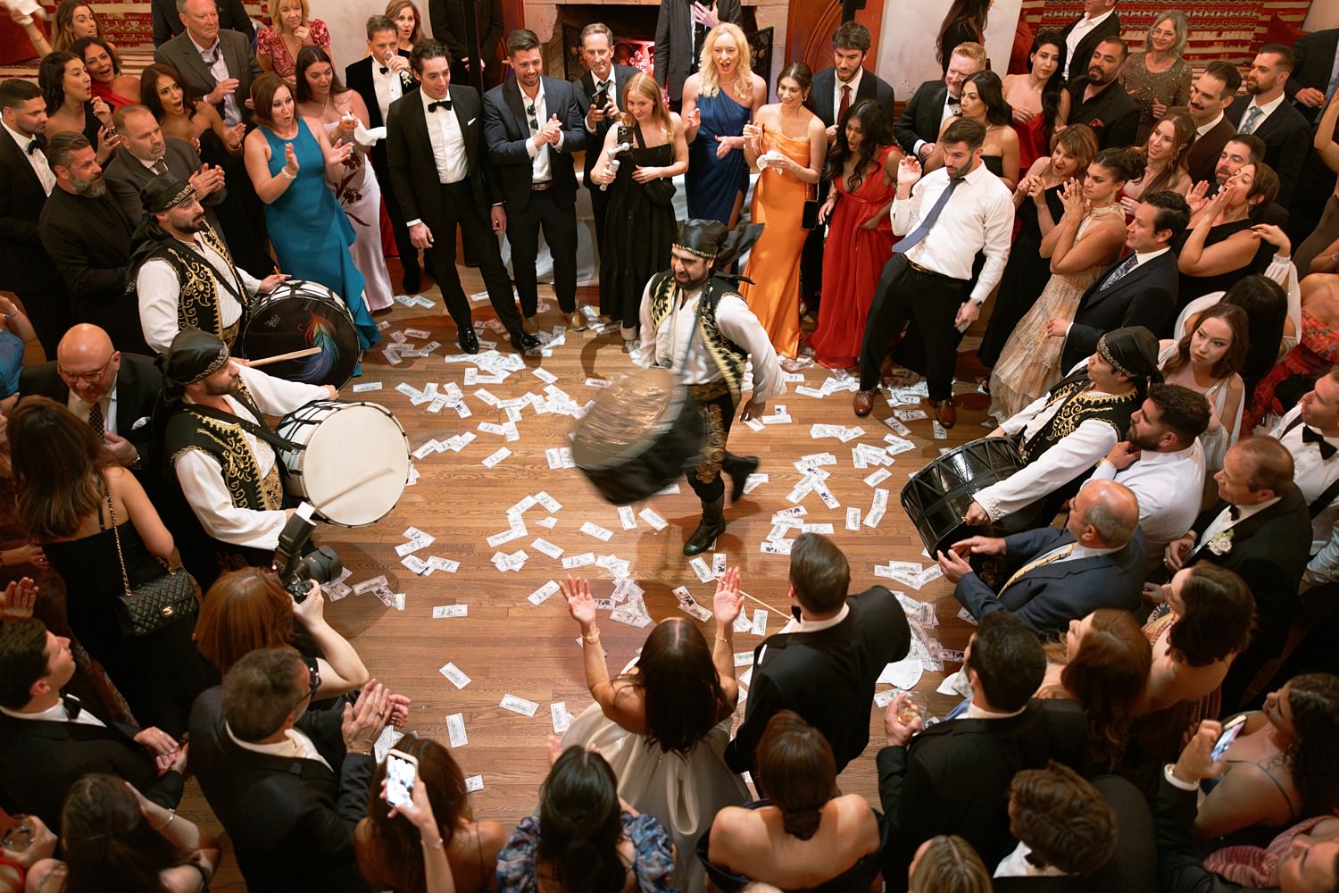 Lebanese Zaffa wedding dancers