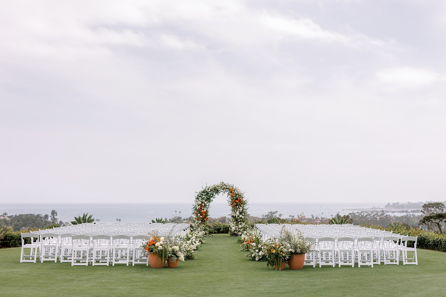 Montecito Club wedding ceremony