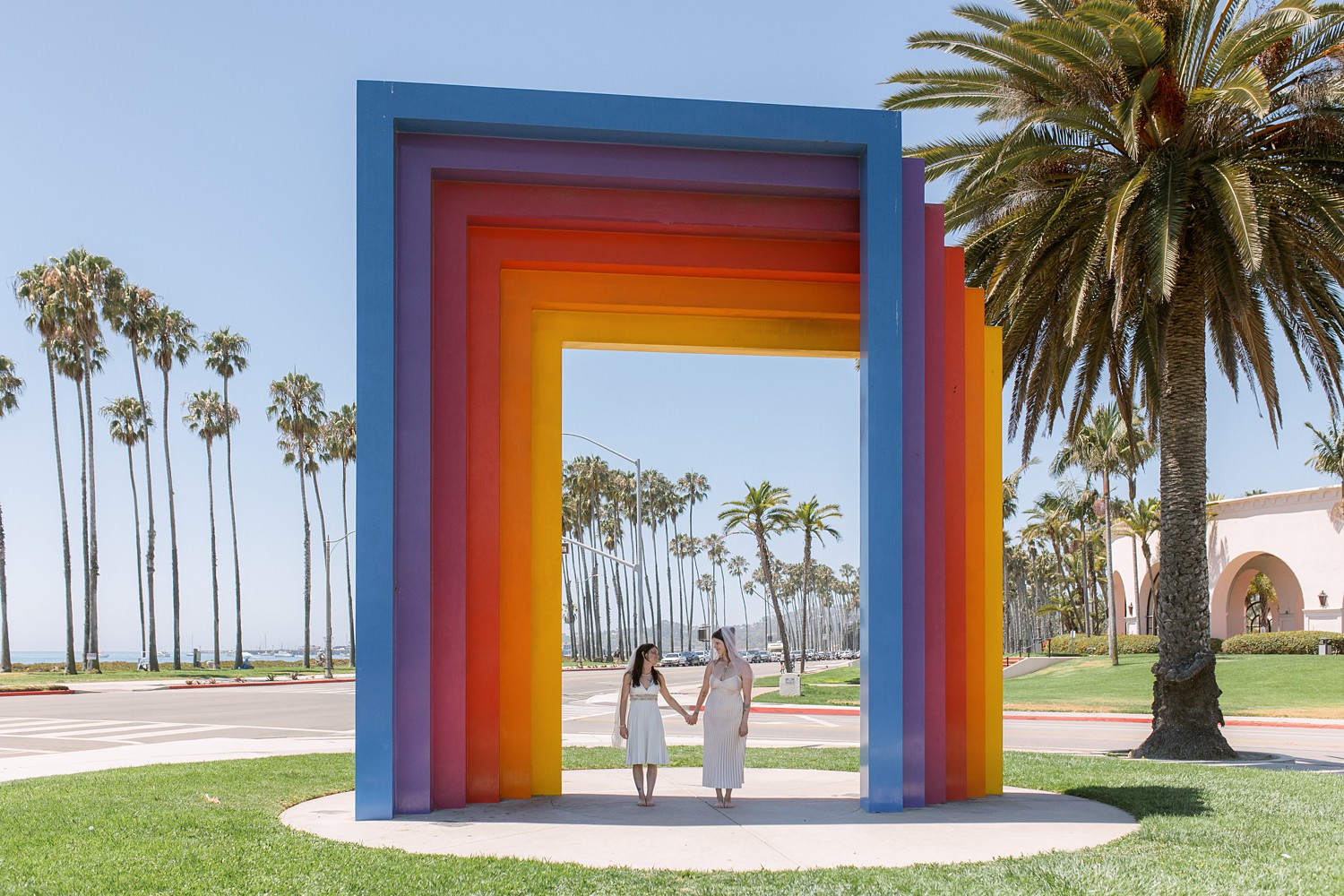 Santa Barbara elopement photos