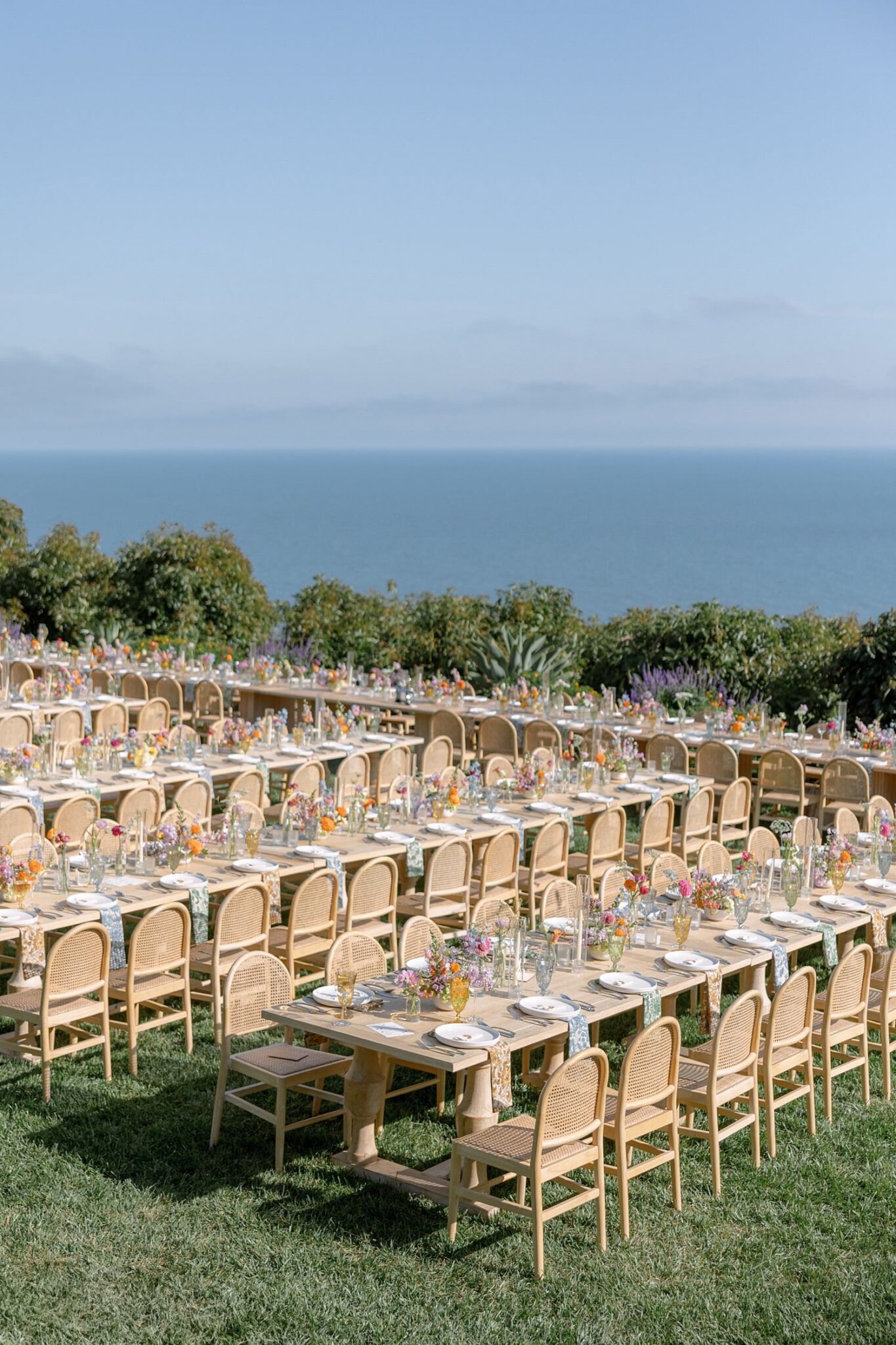 Regina Ranch Carpinteria wedding reception