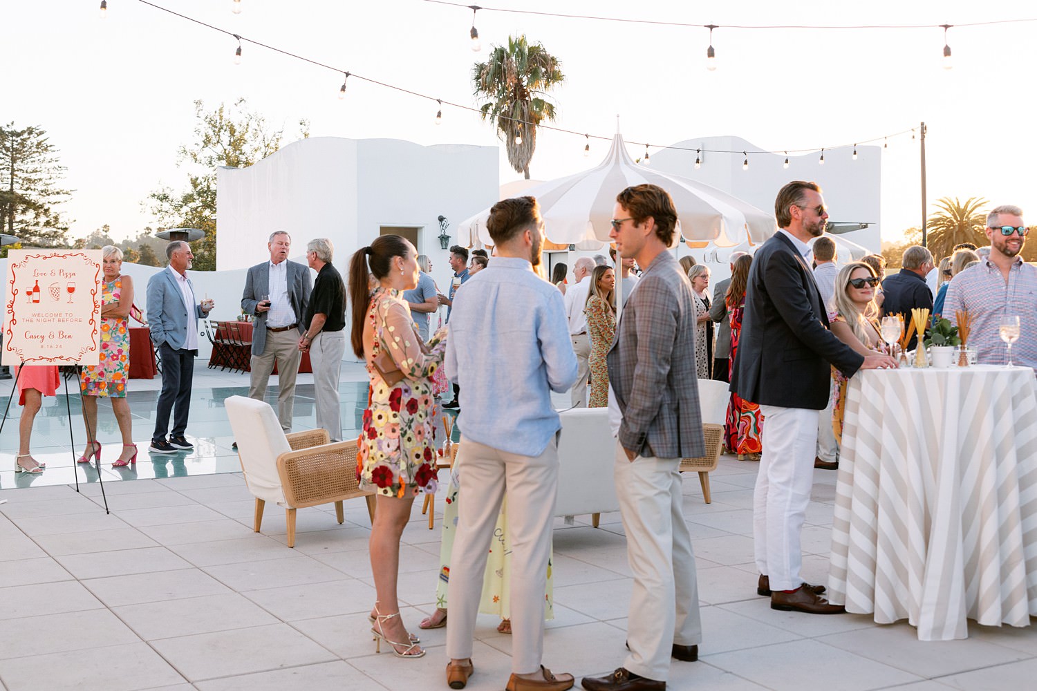 Santa Barbara rehearsal dinner ideas